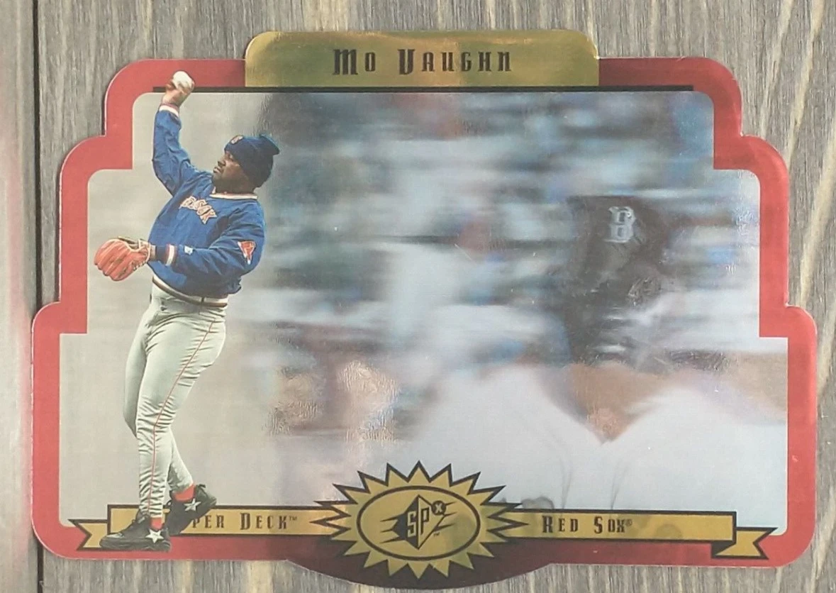 1996 Upper Deck SPx Gold Foil Parallel Mo Vaughn Red Sox 10