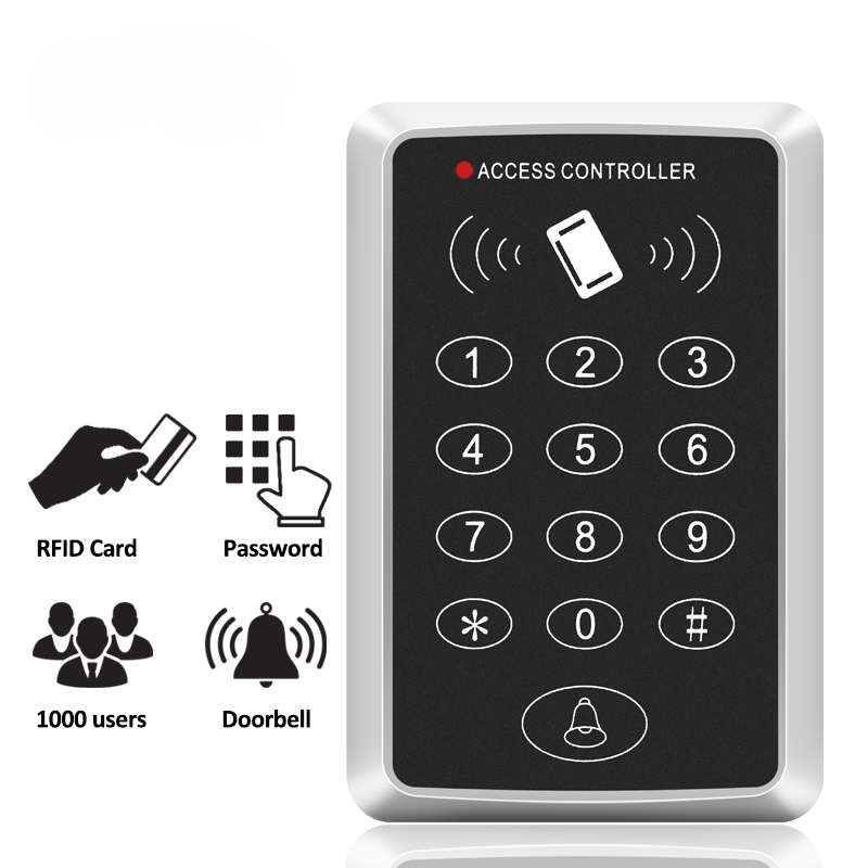 125KHz RFID Keypad EM Card Reader for Door Access Control Lock System  