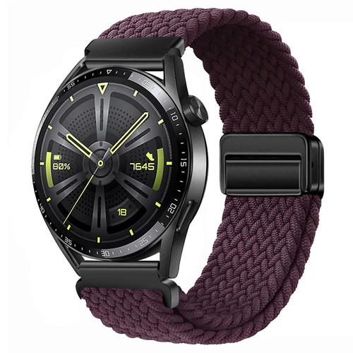 Correa de reloj de pulsera magnética de nailon trenzado de 18 mm 20 mm 22 mm correa de liberación rápida - Imagen 102 de 169