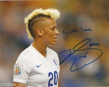 England World Cup Lianne Sanderson Autographed Signed 8x10 Photo COA A