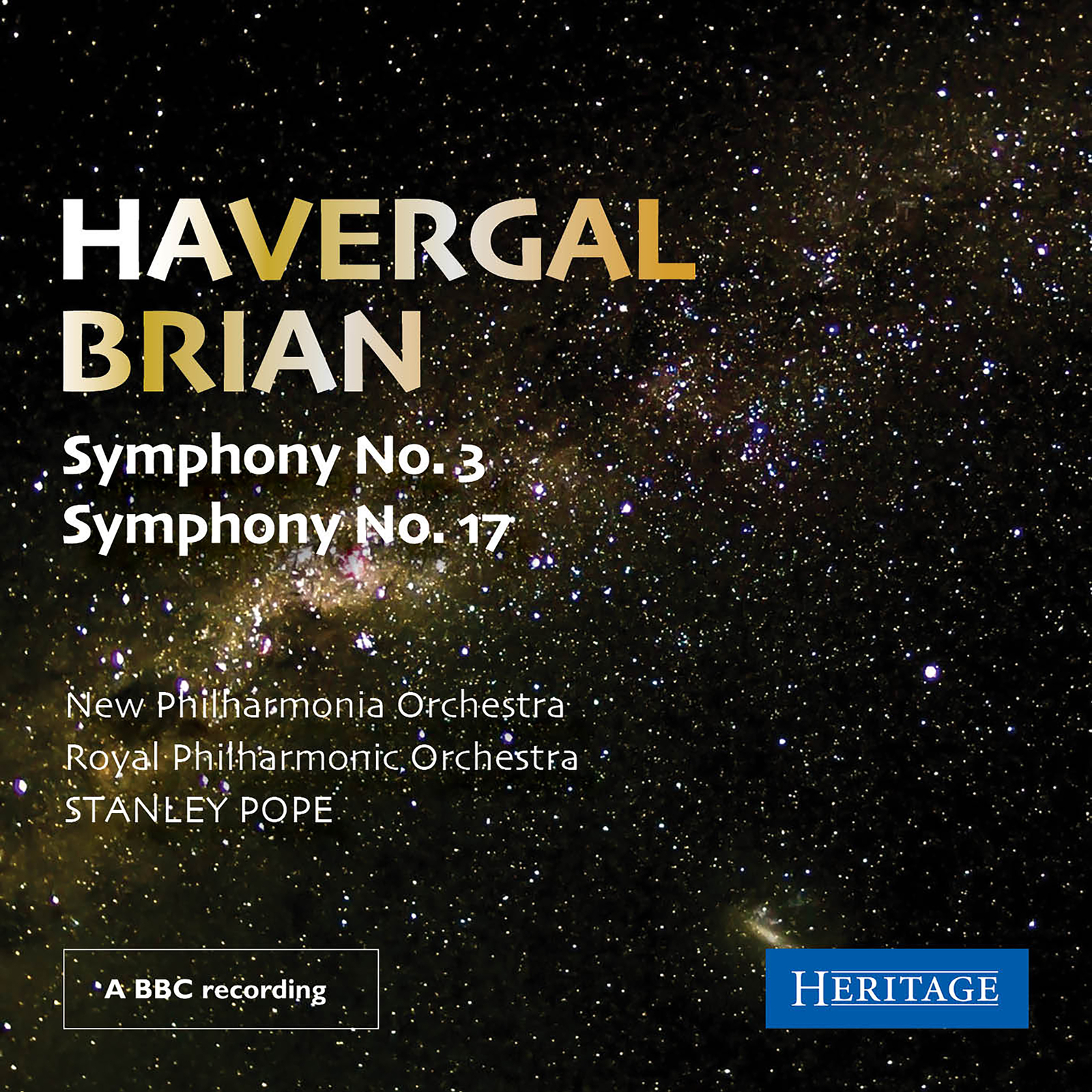 Havergal Brian Havergal Brian: Symphony No. 3/Symphony No. 17 (CD) Album