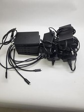 DELL WD15 K17A 4K USB-C DOCKING STATION 5FDDV W/ 180W AC ADAPTER LOT OF 5 