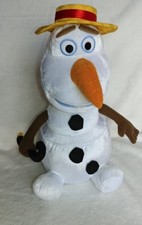 AS IS Talking Sing Animated Disney Frozen OLAF Snowman 13" Plush by Just Play