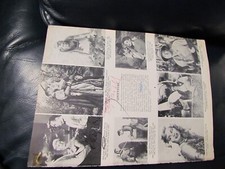 Douglas Fairbanks Jr. Eva Gabor signed Photo Magazine