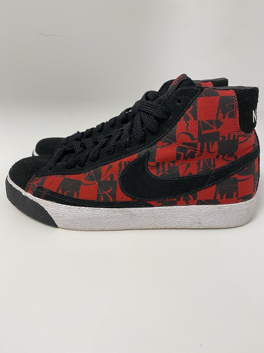 Nike x Stussy x Neighborhood Blazer High (Boneyards) Red Nike x Stussy x Neighborhood Blazer High (Boneyards) Red