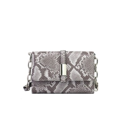 Alfani Womens Bangle Wallet on a String Crossbody, Cinder Snake, One Size
