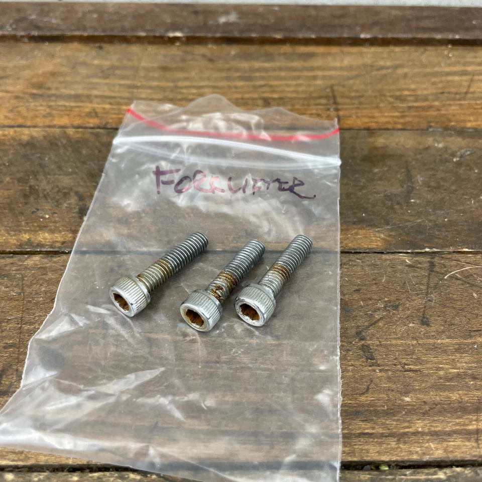 Redline Pernos de vástago para carretilla elevadora OId School BMX OG 1980s RL20II Lote de 3 pernos Foto 2 de 4