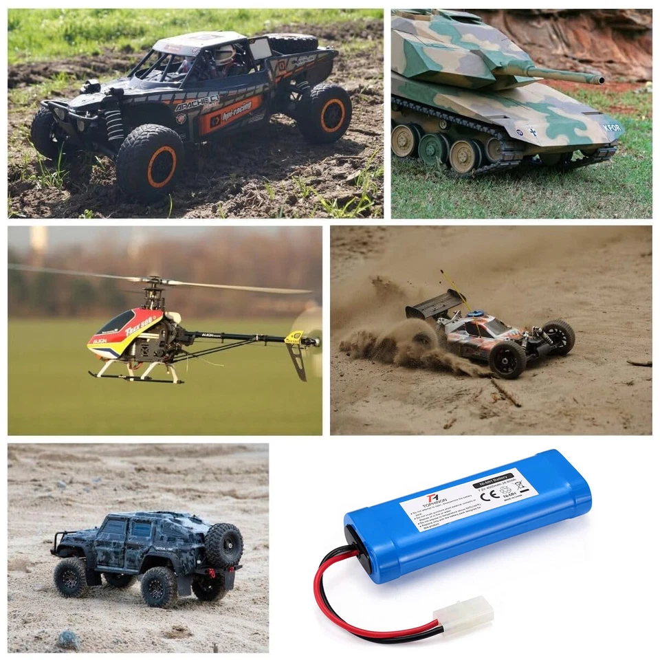 7.2V 4000mAh Ni-MH Rechargeable Battery Tamiya Battery Pack for RC Model Car Toy - Image 3 of 4