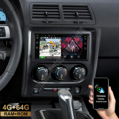 4+64G Android 13 Car Stereo Radio Carplay For 2008-2014 Dodge Challenger 7'' GPS 