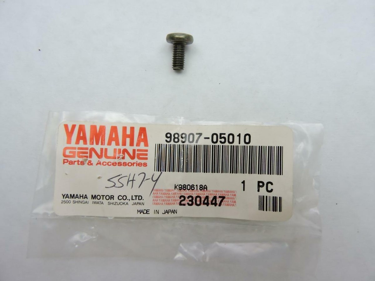 98907-05010 NOS Yamaha Bind Screw FZR600 XVS650 XVZ1300 YZ125