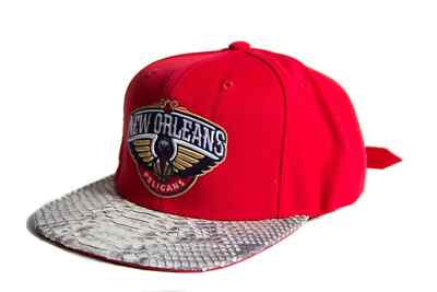Mitchell & Ness New Orleans Pelicans Basic Logo Python Hat - Just Don Style Hat