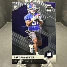 2021 Panini Mosaic Rookies Gary Brightwell #377 Rookie RC New York Giants