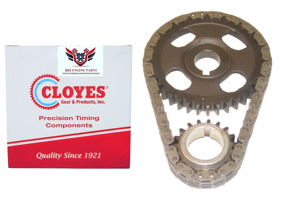 Ford Mercury 144 170 200 6 cilindros 1960 - 1983 conjunto de corrente de distribuição Cloyes - Imagem 3 de 3