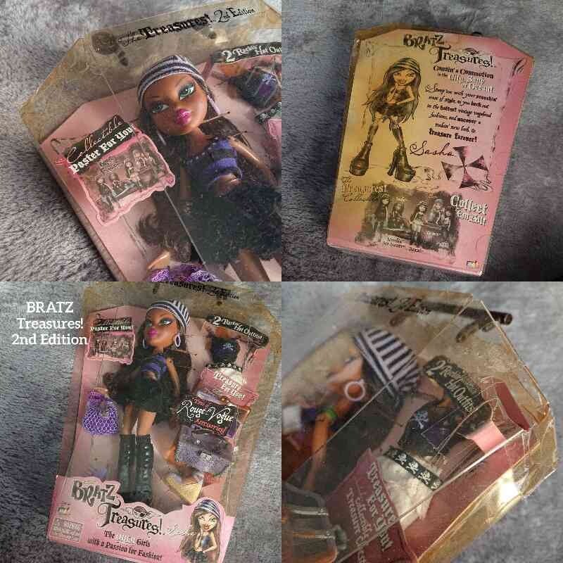 Rare 2005 Bratz THE TREASURES SASHA 2nd Edition V1 Doll MGA_297024