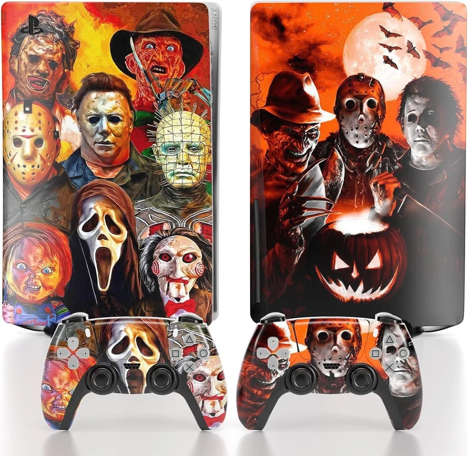 For PS5 Disc Edition Skin Vinyl Sticker Anime Playstation 5 Controller & Console - Image 2 of 4