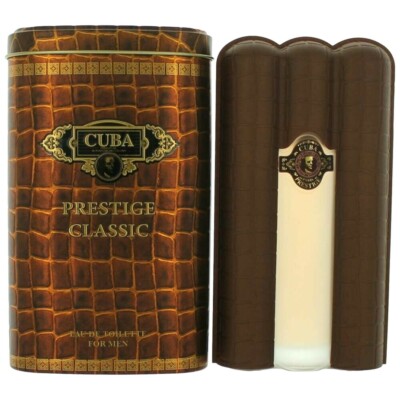 CUBA PRESTIGE CLASSIC EAU DE TOILETTE SPRAY FOR MEN 3.0 Oz / 90 ml BRAND NEW!!!