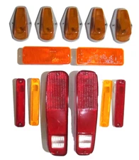 FORD Truck 73 77 13pcs Tail Lights, Side, Front & Roof Top Marker F100 F150 F250