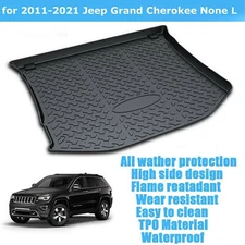 Rear Cargo Trunk Liner Cover Floor Mat Carpet for Jeep Grand Cherokee 2011-2021