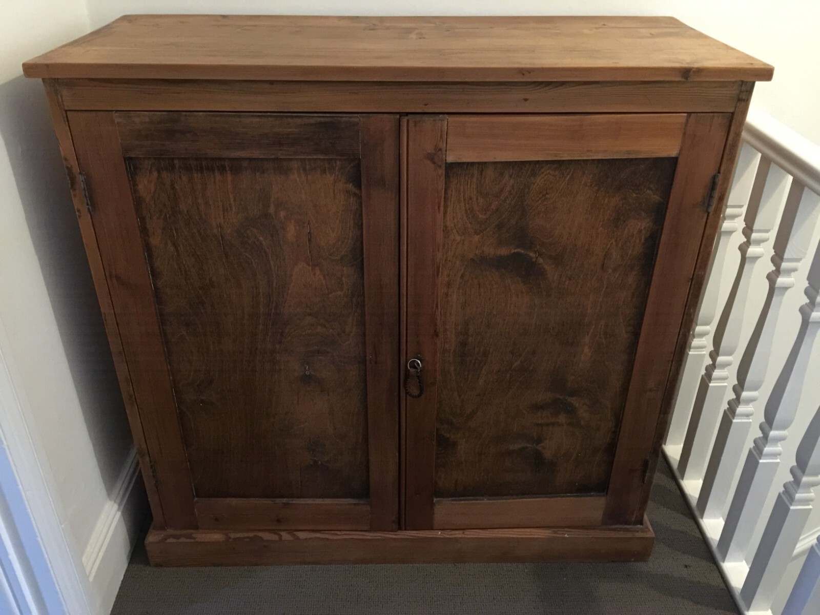 Antique 19th century pine cupboard eBay
