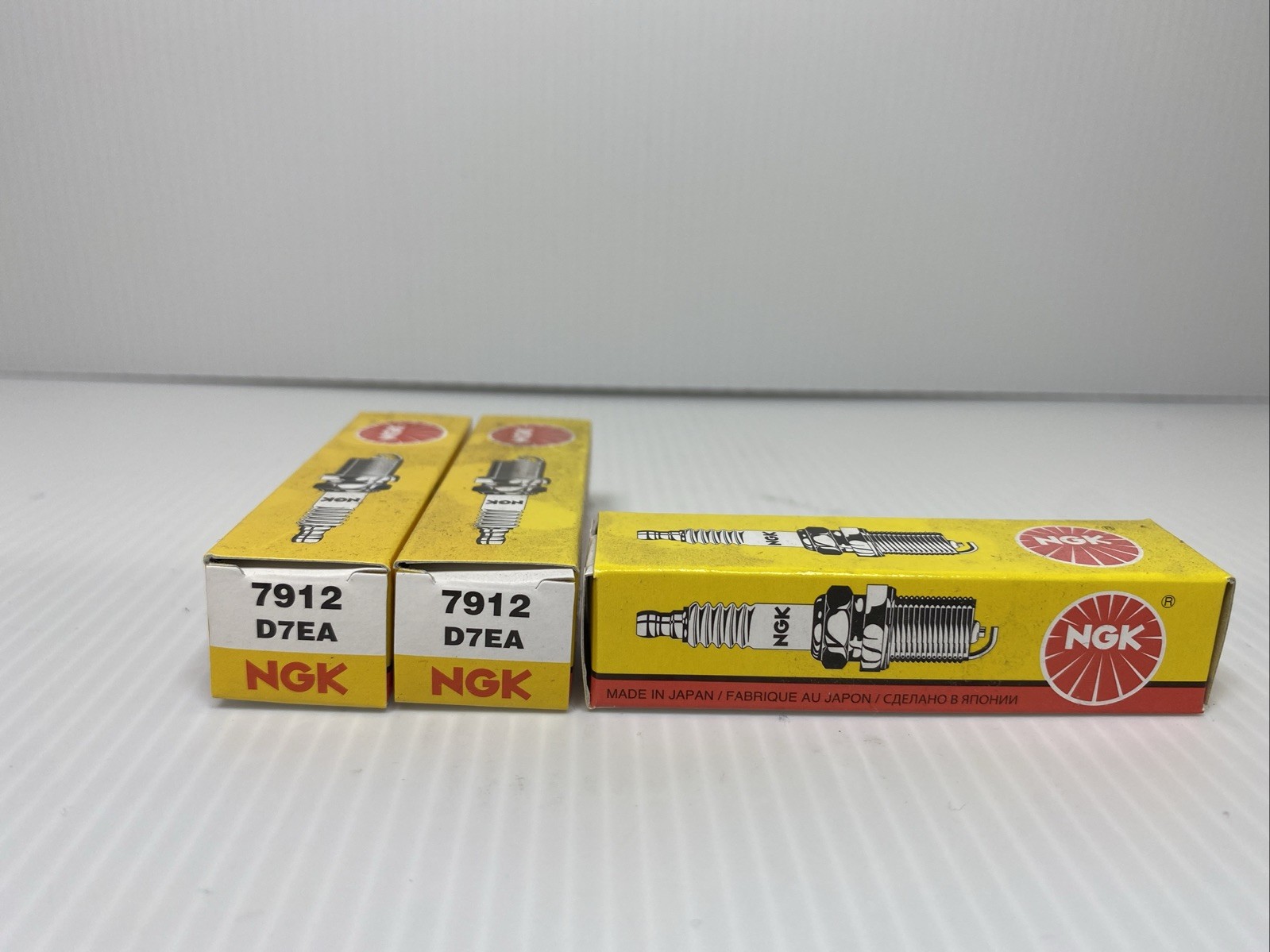 Lot of 3 NGK Spark Plugs 7912 D7EA
