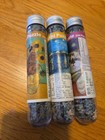 3 Mini Micro Puzzles Puzzle Cat Sunflower Sunset 234 pieces Each New In Tubes — photo 3