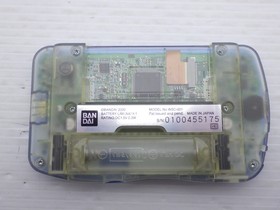 AS IS-WonderSwan Color Console (WSC-001 / Crystal Blue) WonderSwan 9000025039024