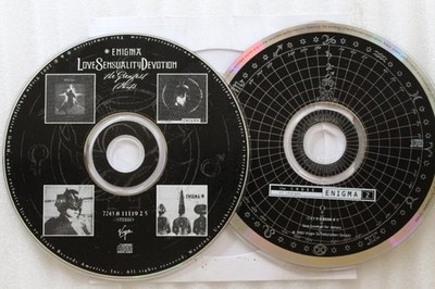 Enigma CD 2 Disc Lot Cross / Enigma Love Sensuality Devotion