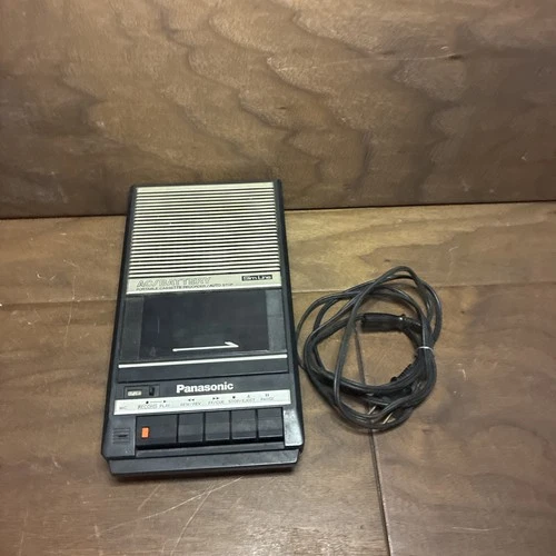 Vintage Panasonic Slim Line Tape Cassette Recorder Player RQ-2104 Tested Working