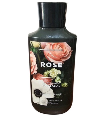 Bath and Body Works ROSE Body Lotion Shea Butter Vitaman E 8 oz 24 HR Moisture