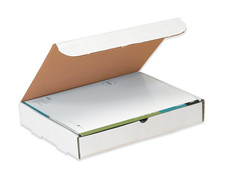 White Literature Mailing Boxes, 11-1/8 X 8-3/4 X 2-5/16 Inches, Pack of 50, Crus