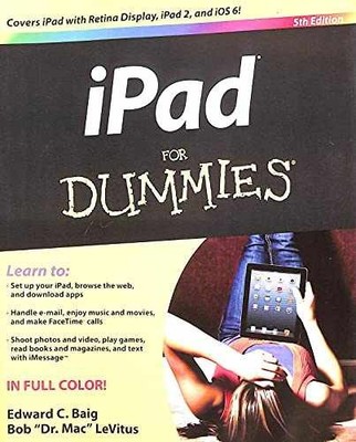 iPad For Dummies - Paperback, by Baig Edward C.; LeVitus Bob - Very Good