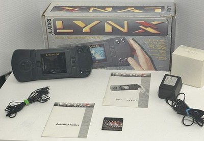 Model 1 Atari Lynx Console - Complete CIB - Tested & Working *READ*