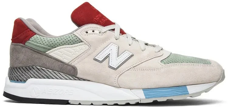New Balance 998 Made in USA Festival Pack - Green for Sale