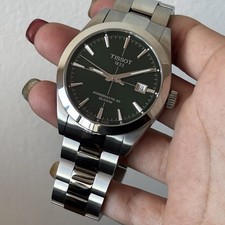 Tissot T127.407.11.091.01 Powermatic 80 Silicium Swiss Automatic Men's Watch 4