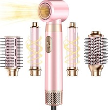 5-in-1 Hair Dryer Brush Ionic Air Styler Auto Curler Volumizer Paddle Brush