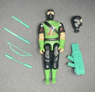 GI Joe Storm Shadow Z FORCE NINJA 1984 Style Black Major Custom Action Force