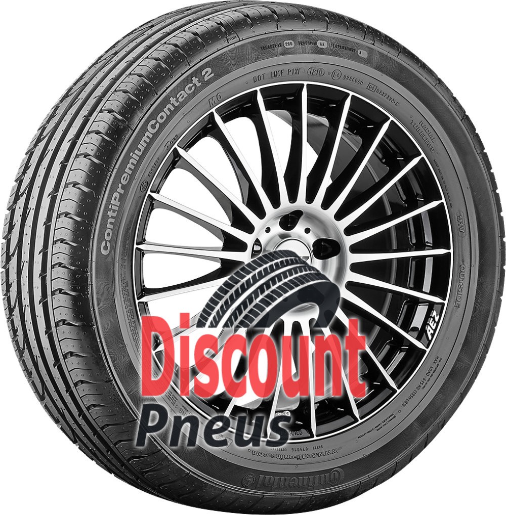 Continental ContiPremiumContact 2 195/55 R16 le pneu des trajets en famille