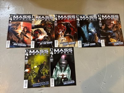 Mass Effect Foundation #1-7 Near Complete Series Set Dark Horse Comics