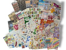 Huge Lot Of Sheets Of Vintage Stickers Scrapbook Disney Scrapbooking Holidays