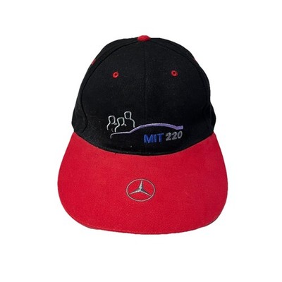 Mercedes-Benz mit 220 Black Red Promo Adjustable Cap Hat Long Brim
