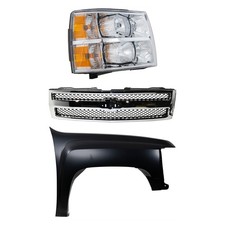 Fender Kit For 2007-2013 Chevrolet Silverado 1500 Primed Front Passenger Side