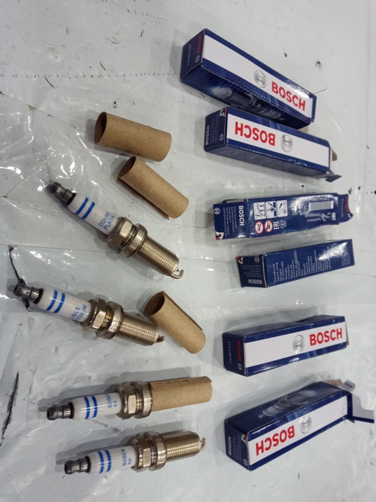 6Pcs Spark Plugs Platinum For BOSCH BMW X3 X5 E60 E83 E85 E90 N51 N52 FR7NPP332