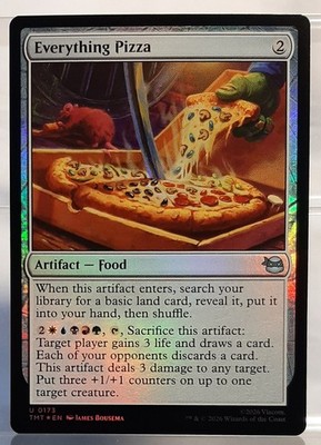 Magic - Everything Pizza - Uc/Foil/Artefakt - Teenage Mutant Ninja Turtles EN/NM