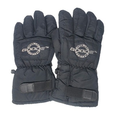 Goode Inter Loc System Black Ski And Snowboarding Gloves Men's Size Small