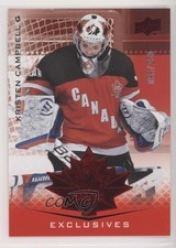 2021 Upper Deck Team Canada Juniors Exclusives 96/250 Kristen Campbell #64 l5j