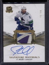 2020-21 The Cup JT Miller Signature Materials Logo Patch Auto /99