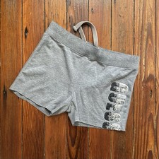 Vintage 00s Guess low/midrise branded sequin spellout sweatshirts XS