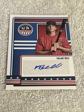 2023 USA Stars & Stripes Talan Bell National Team Auto Signatures #NTDP-TB