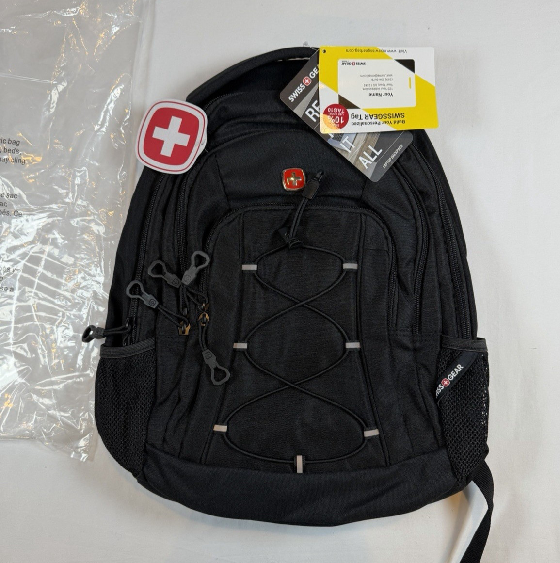 SwissGear Bungee Backpack Brand New Tag Laptop 13-15" SA1186