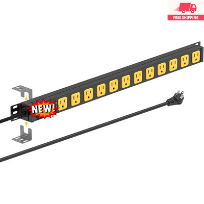Regleta larga para montaje en pared, protector contra sobretensiones de alta res